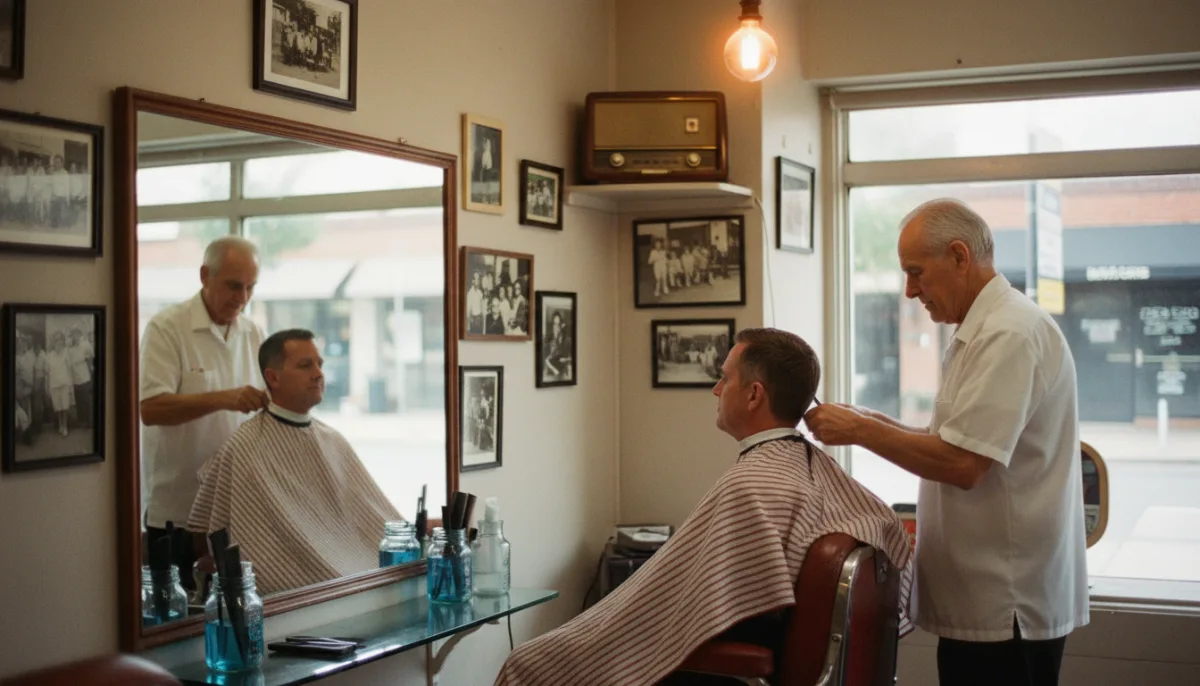 Neighborhood barbershop